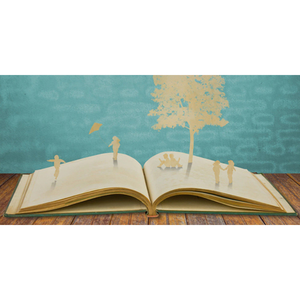 Illustration Le Passeur d’histoires passe à table