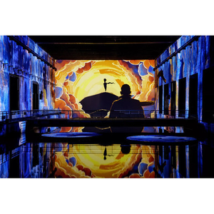 Illustration "Le Petit Prince" aux Bassins des Lumières