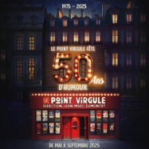 Illustration Le Point Virgule Fête 50 ans d'Humour