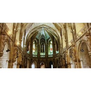 Illustration Le quartier Ste-Croix et la chapelle du CROUS