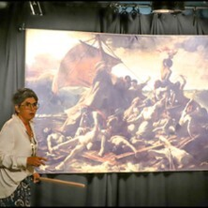 Illustration Le Radeau de la Méduse par Anne Congelosi