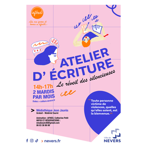 Illustration Le réveil des silencieuses - Atelier d'écriture