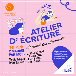 Illustration Le réveil des silencieuses - Atelier d'écriture