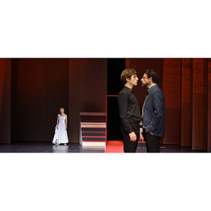 Illustration LE ROUGE ET LE NOIR