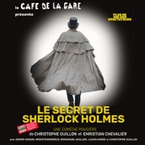 Illustration Le Secret de Sherlock Holmes - Café de la Gare, Paris