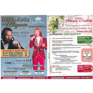 Illustration Le SHOW CLOCLO à Blaye au Festival de l'art et de l'élégance