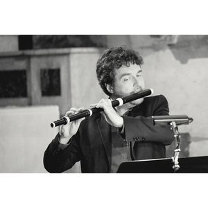 Illustration «Le Souffle de Bach», concert de flûte par Alexis Kossenko