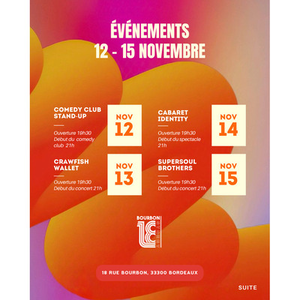 Illustration Le Thélonious devient le 18 Bourbon Street