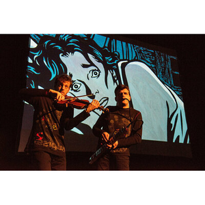 Illustration Le tour de valse, BD concert