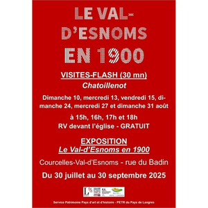 Illustration LE VAL-D'ESNOMS EN 1900