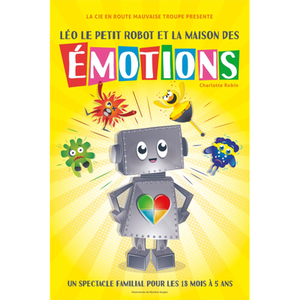 Illustration Léo le petit robot et la maison des émotions | Défonce de Rire