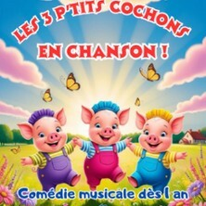 Illustration Les 3 P'tits Cochons en Chanson !