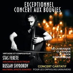 Illustration Les 3 Vies du Violoncelle Stas Fekete - Concert aux Bougies