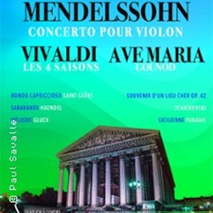 Illustration Les 4 Saisons de Vivaldi, Ave Maria - Concerto de Mendelsshon