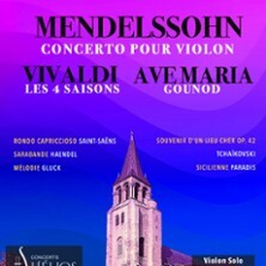 Illustration Les 4 Saisons de Vivaldi Extraits, Ave Maria - Concerto de Mendelssohn - Eglise St Germain Des Près