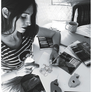 Illustration Les Animaux Extraordinaires d'une forêt ordinaire I DIANA ROZZ