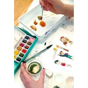 Illustration Les Ateliers de Marie Léna: Peinture Dessin Couleur