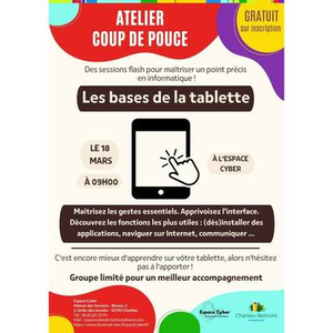 Illustration Les bases de la tablette