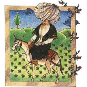 Illustration Les contes enchantés de Nasreddine Joha