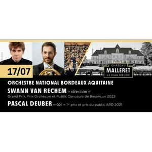 Illustration Les Estivales de Musique en Médoc et l'Orchestre National de Bordeaux Aquitaine