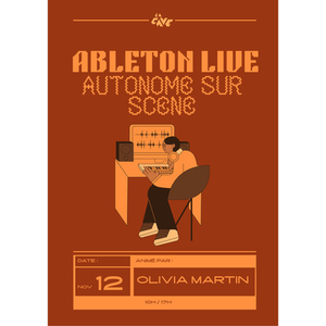 Illustration Les Femmes s’engagent : Masterclass proposée dans le cadre du festival Les Femmes s’en Mêlent Ableton Live : Autonome sur scène