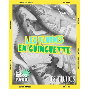 Illustration Les Fluides Cabaret en Guinguette