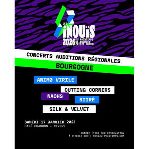 Illustration Les iNOUïS du Printemps de Bourges Crédit Mutuel : auditions régionales Bourgogne