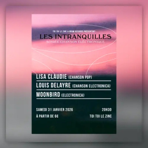 Illustration Les Intranquilles : soirée chanson électronique