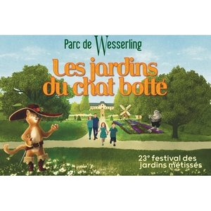 Illustration Les jardins du Chat Botté