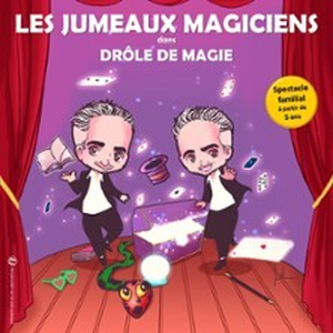 Illustration Les Jumeaux Magiciens, Drôle de Magie - Le Triomphe, Saint-Etienne.