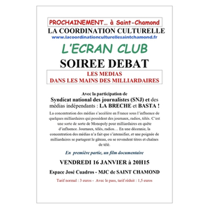 Illustration Les médias dans les mains des milliardaires