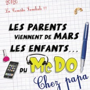 Illustration Les Parents Viennent de Mars, les Enfants du Mac Do, chez Papa