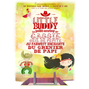 Illustration Little Buddy le petit cowboy | Défonce de rire