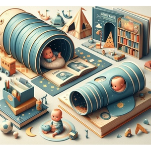 Illustration Livres insolites pour Bébés explorateurs