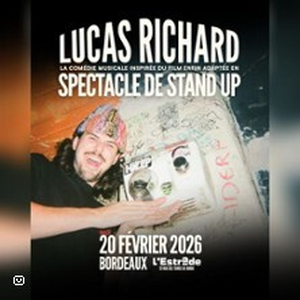 Illustration LUCAS RICHARD SPECTACLE DE STAND UP