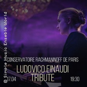 Illustration Ludovico Einaudi. Tribute