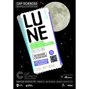 Illustration Lune, Préparez, explorez, rêvez !