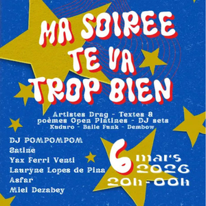 Illustration Ma soirée te va trop bien par DJ POMPOMPOM