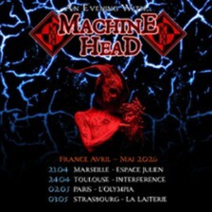 Illustration Machine Head - Tournée