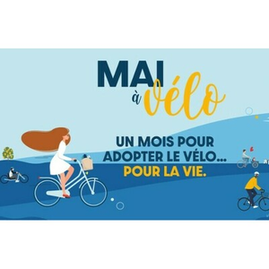 Illustration Mai à Vélo