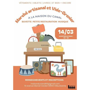 Illustration Marché artisanal et vide-greniers