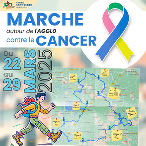 Illustration Marche autour de l'Agglo contre le Cancer
