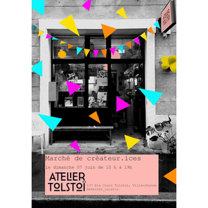 Illustration Marché de l'Atelier Tolstoï