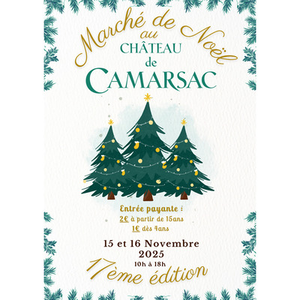 Illustration Marché de Noël au château de Camarsac