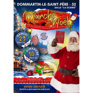 Illustration Marché de Noël de la Vallée de la Blaise