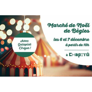 Illustration Marché de Noël de la ville de Bègles