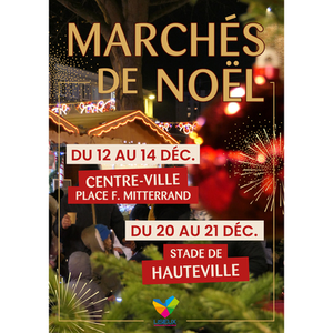Illustration Marché de Noël - Quartier Hauteville