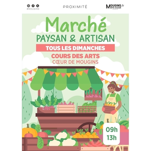 Illustration Marché Paysan et Artisan