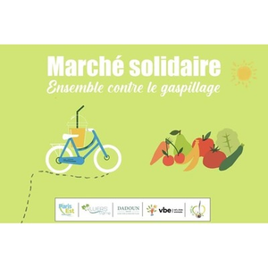 Illustration Marché solidaire : Ensemble contre le gaspillage