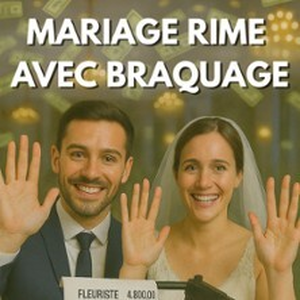Illustration Mariage Rime Avec Braquage - Tournée